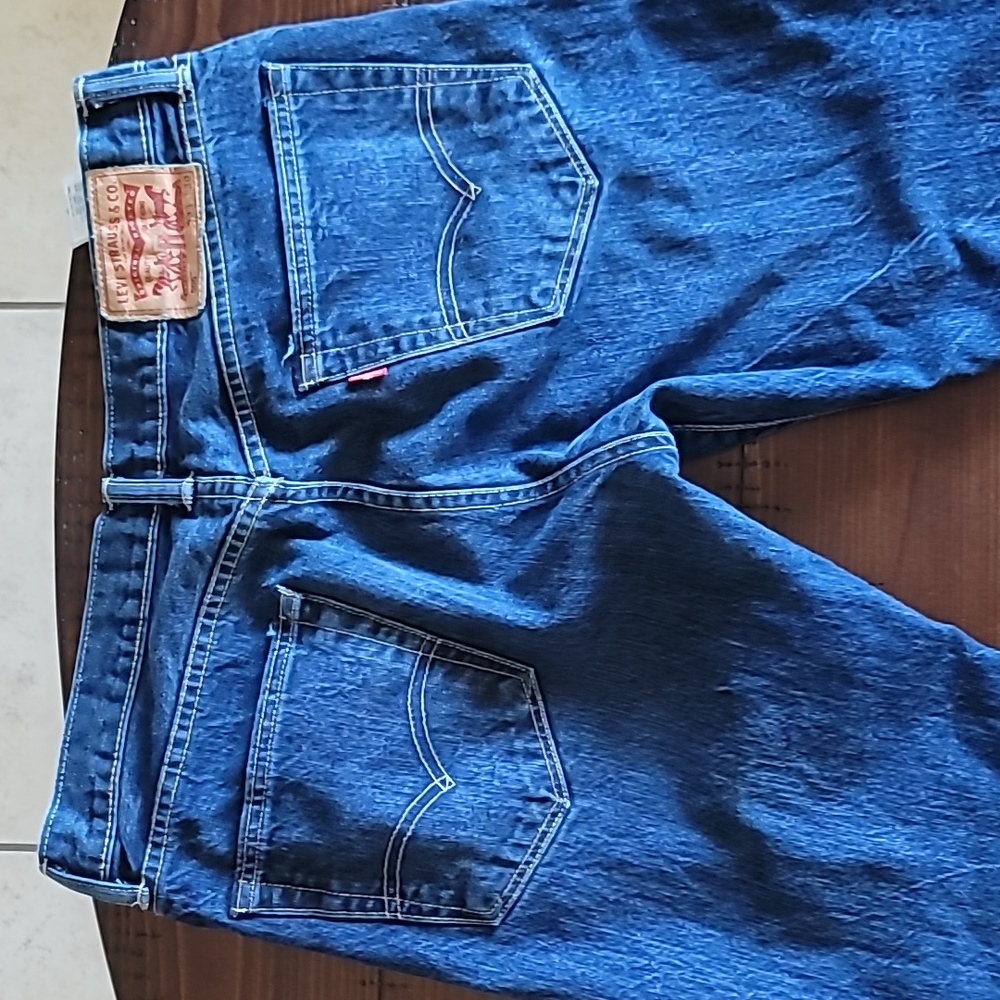 Levi 505 Blue Jeans 33W L30